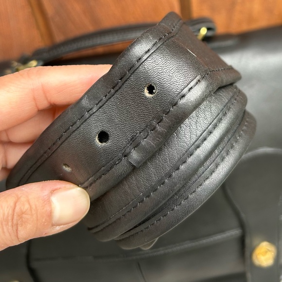 Like new, 70s Vintage Coach carrier musette unisex messenger Briefcase work bag - Picture 11 of 17